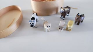 Animaletti in legno - Artigianato.