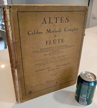 Antiguo método completo de flauta