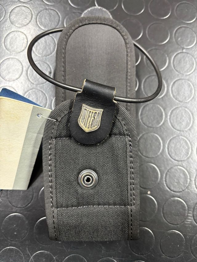 Porta radio o palmare GPS in cordura nera