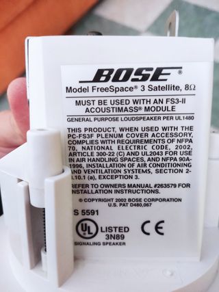 Altavoces de techo BOSE