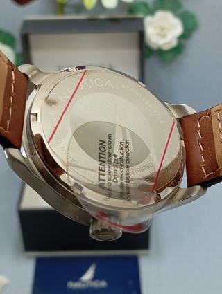 Orologio nautica uomo nuovo cinturino in pelle