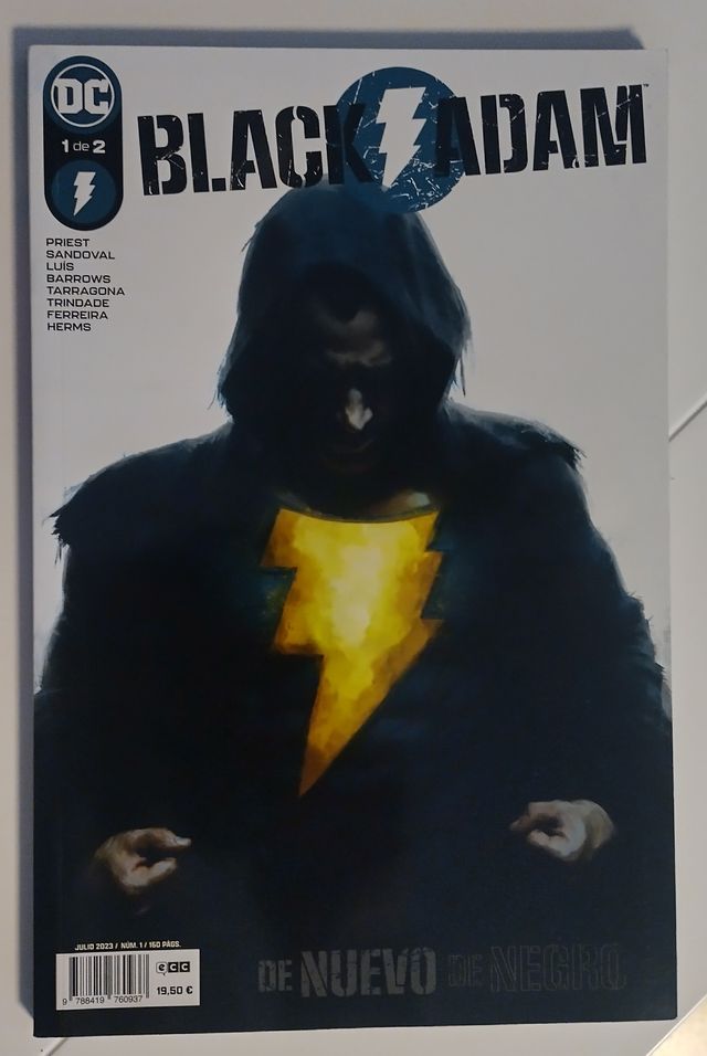 Black Adam #1 ECC de Christopher Priest