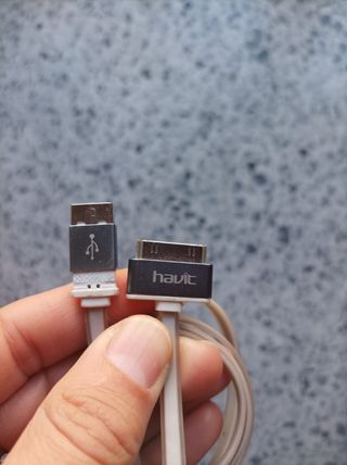 Cable cargador iphone, ipad, precio x 3