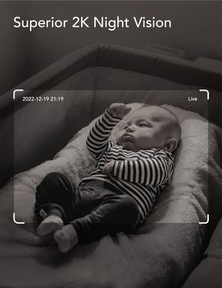 Nooie Cámara Interior 2K con Tarjeta Micro SD 32gb