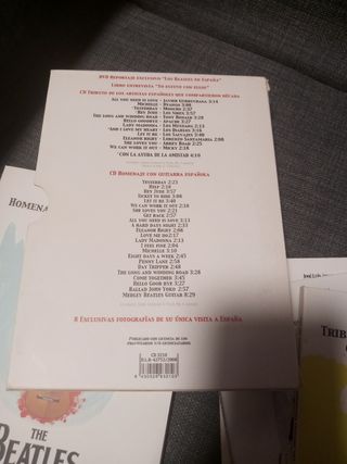 BEATLES en España # Caja DVD + 2 CD