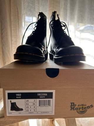 Botas piel Dr Martens mujer