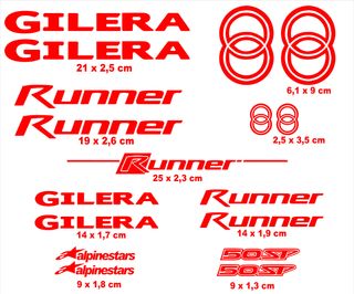 Pegatinas gilera runner