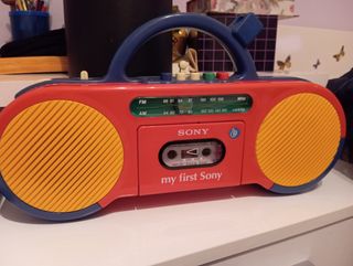 Radio cassette  my first Sony CFS-2050