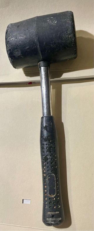 Mazo o martillo de goma para colocacion azulejos