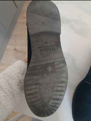 Zapatos cordones de serraje hombre T40