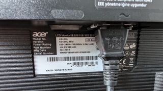 Monitor LCD, FULL HD, ACER K242HL.