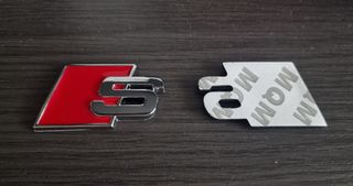 Audi emblema S (Sline) Portón logo Slin