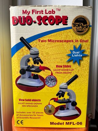 Microscopio educativo 