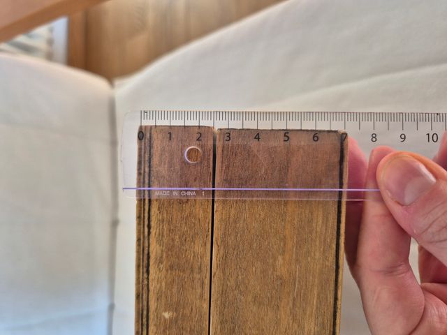 Scatola in legno con chiusura