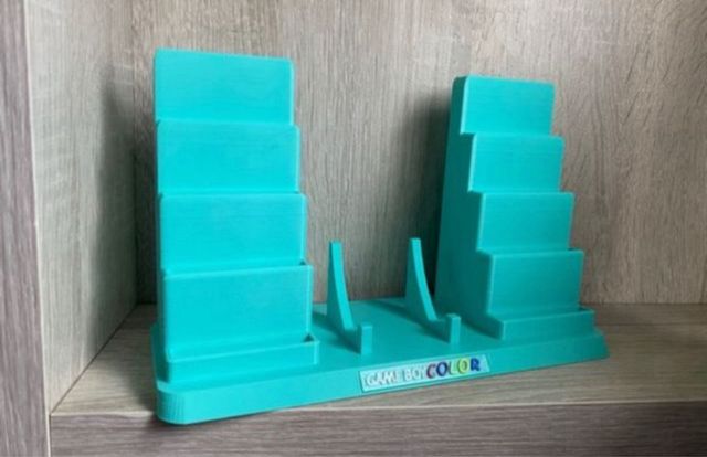 Soporte Game Boy Color 10 porta juegos