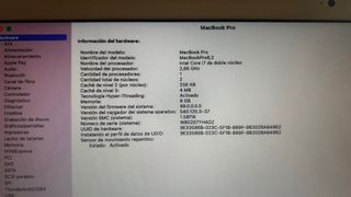 Macbook pro 15” I7
