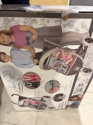 Silla de paseo para muñecos mellizos