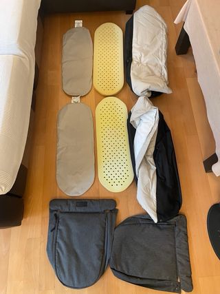 Mountain Buggy Carrycot Plus Duet V3.2 herringbone