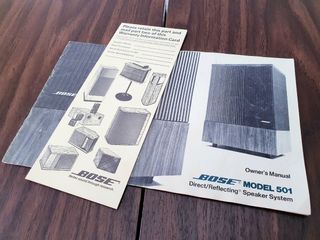 Bose 501 Altavoces Vintage USA