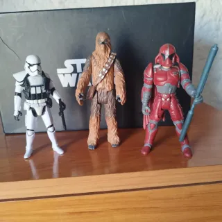 Star Wars figuras 3, 75 "