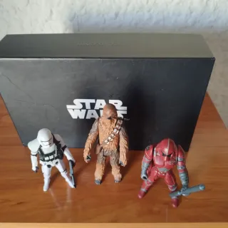 Star Wars figuras 3, 75 "