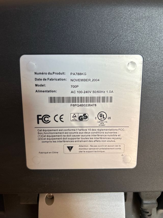 Monitor PC PRview 17’’