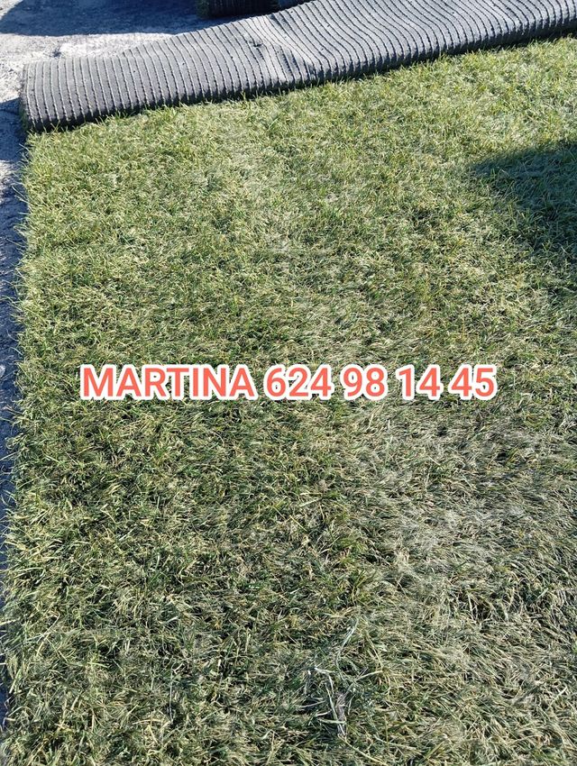 Césped artificial reciclado