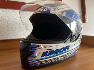 Casco de moto de niño 57/59 cm. talla L