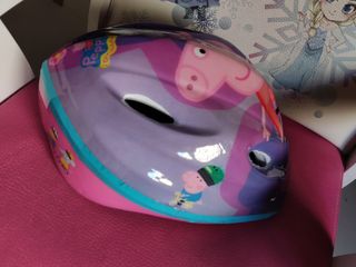 Casco bici Pepa pig infantil