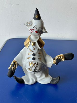 Pagliaccio in Ceramica Vintage