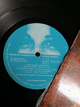 Vinilo George harrison (the beatles)