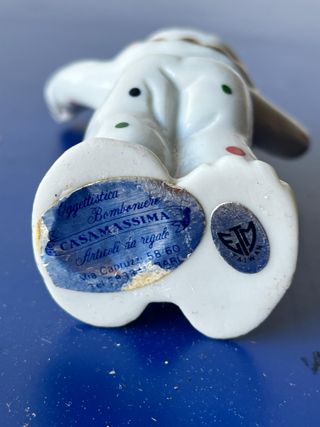 Bambino Clown Vintage in Ceramica