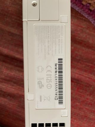 Nintendo Wii consola