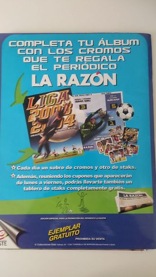Álbum Liga 2003-2004