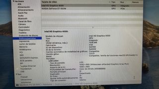 Macbook Pro 15” I7 16gb Ram 240ssd