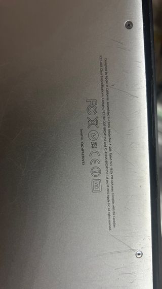 Macbook Pro 15” I7 16gb Ram 240ssd