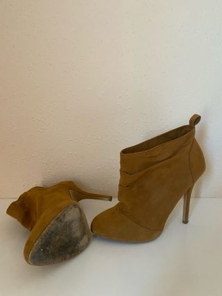 Botines de tacon alto