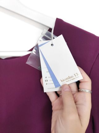 Blusa Sigma morada de Bimani Biombo 13