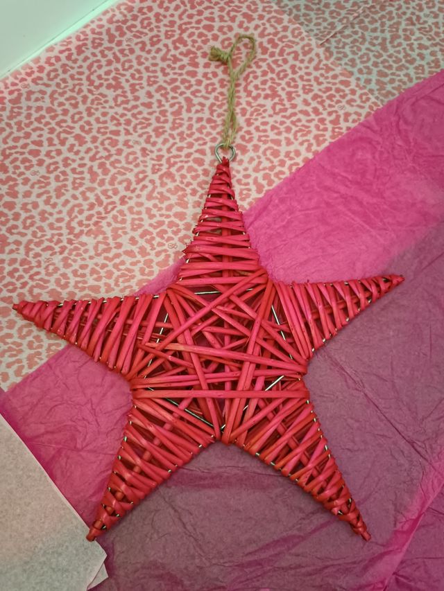 Estrella decoración 