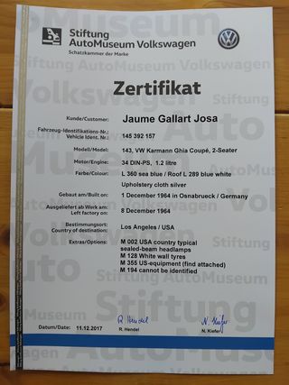 VW karmann ghia USA ❤️