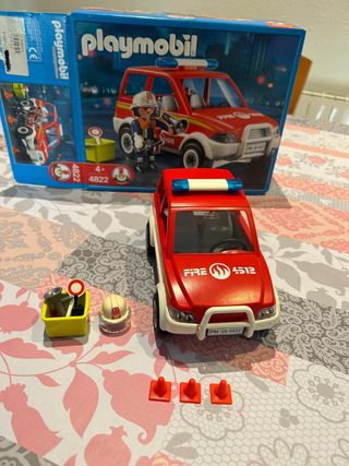 Coche policia playmobil