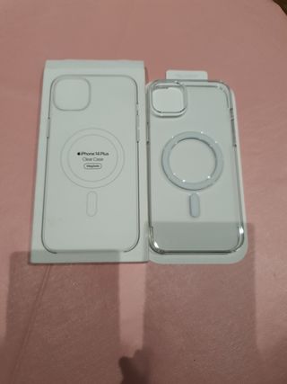 Funda Iphone 14 Plus clear case. MagSafe
