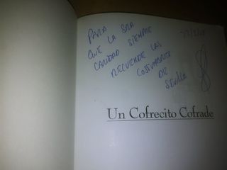 Libro: EL COFRECITO COFRADE  Manuel Cordero Rivera