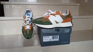 New Balance 327 T. 39,5 - Verde naranja marrón