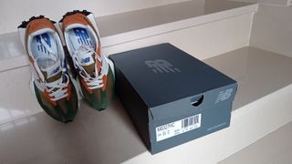 New Balance 327 T. 39,5 - Verde naranja marrón