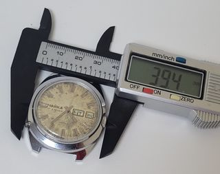Reloj soviético : Chaika Gaviota CCCP  cirílico 