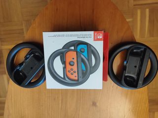 Volantes mandos y auriculares nintendo switch