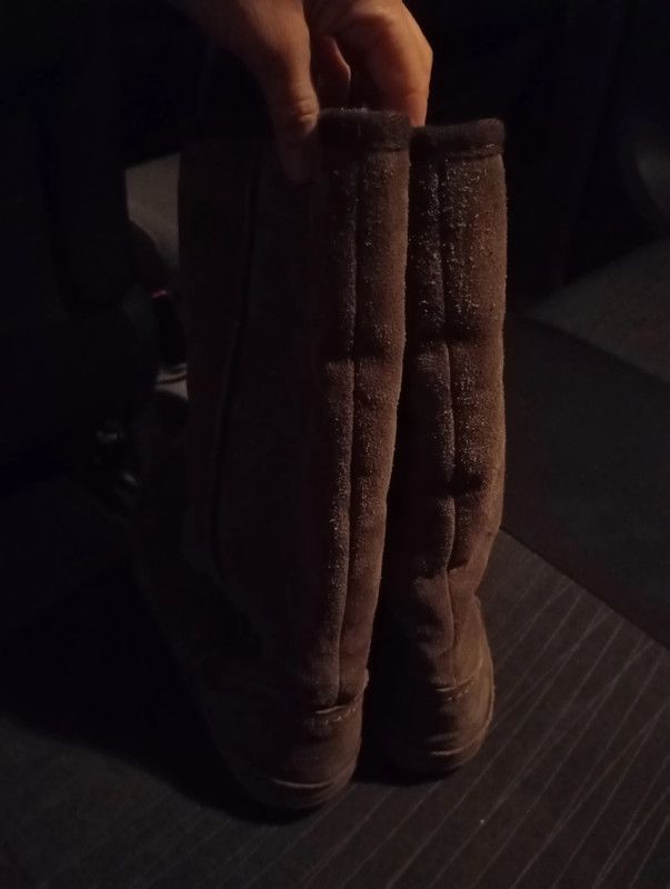 Botas imitación piel