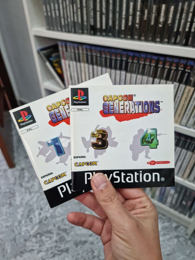 Capcom Generations PS1 PAL ESP