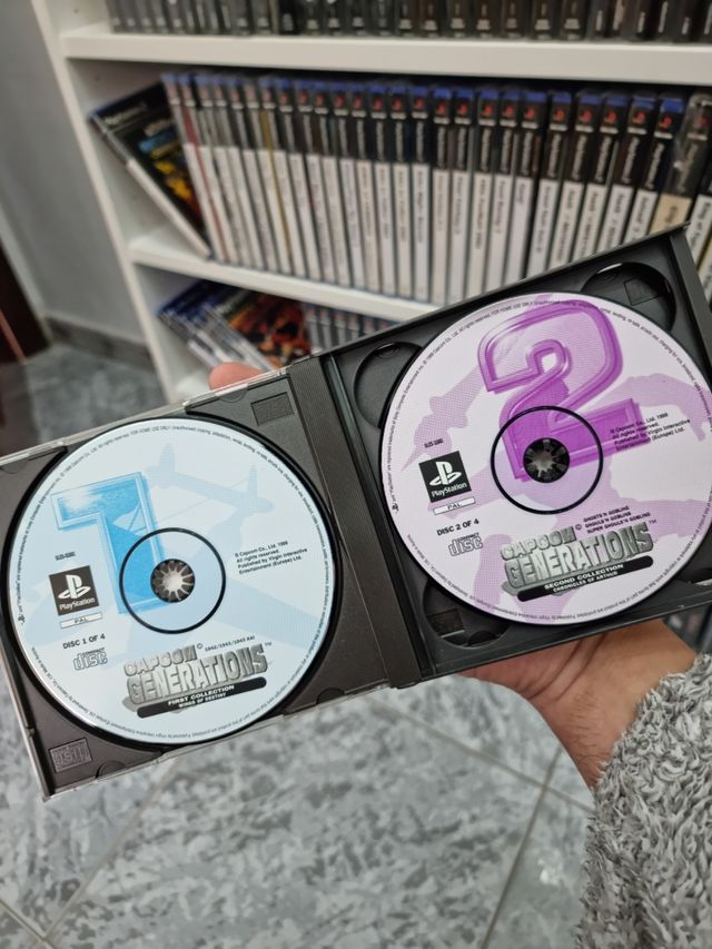 Capcom Generations PS1 PAL ESP